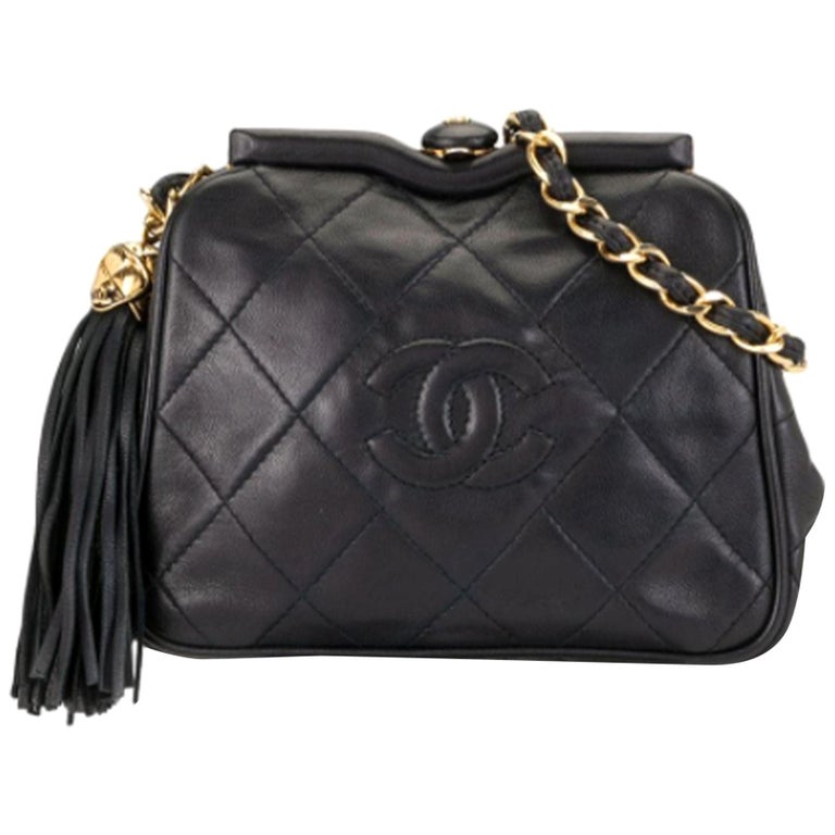Chanel Bag 90s - 125 For Sale on 1stDibs  chanel 90s bag, chanel bag 1990, chanel  bags from the 90s