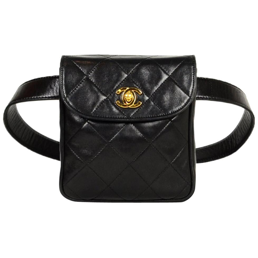 chanel vintage belt bag
