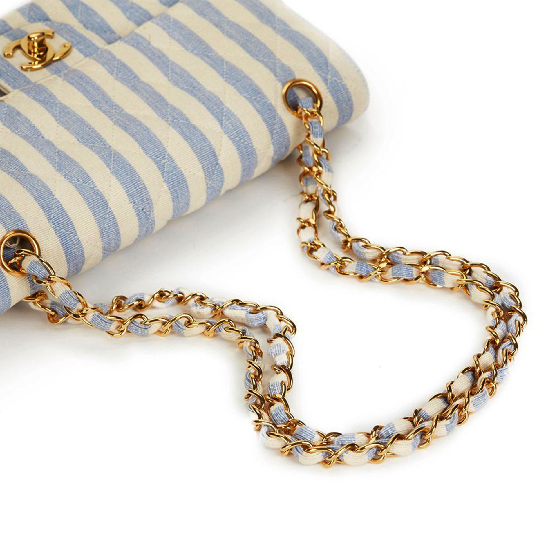 chanel stripe bag