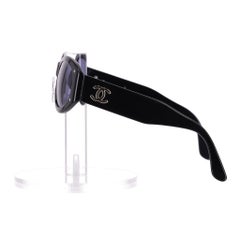 Chanel Vintage 90's Stud Detail Cat-Eye Sunglasses