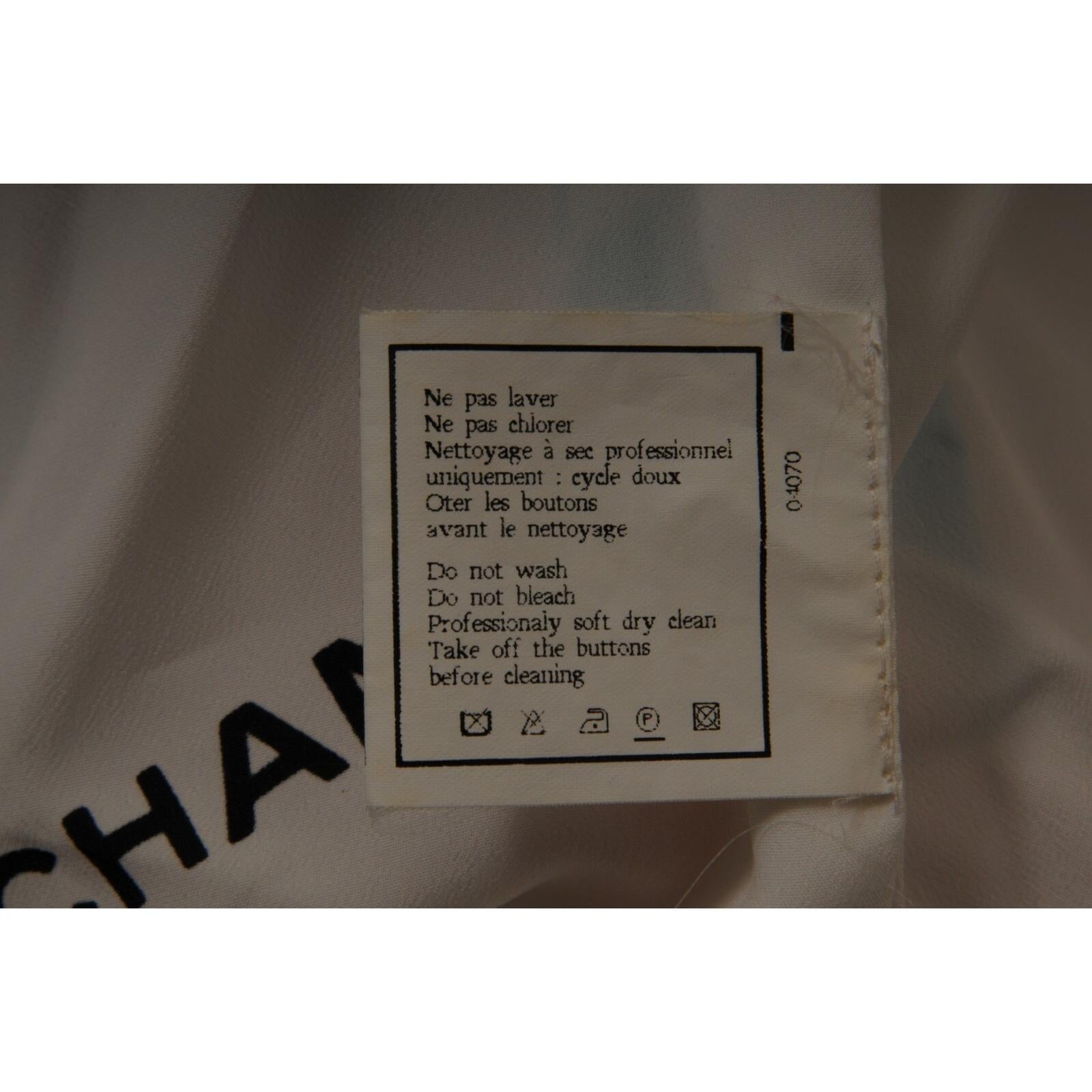 Chanel Vintage 95c Floral Diamond Quilted CC Logo Weste Größe 38 Pink Weiß Jacke im Angebot 9