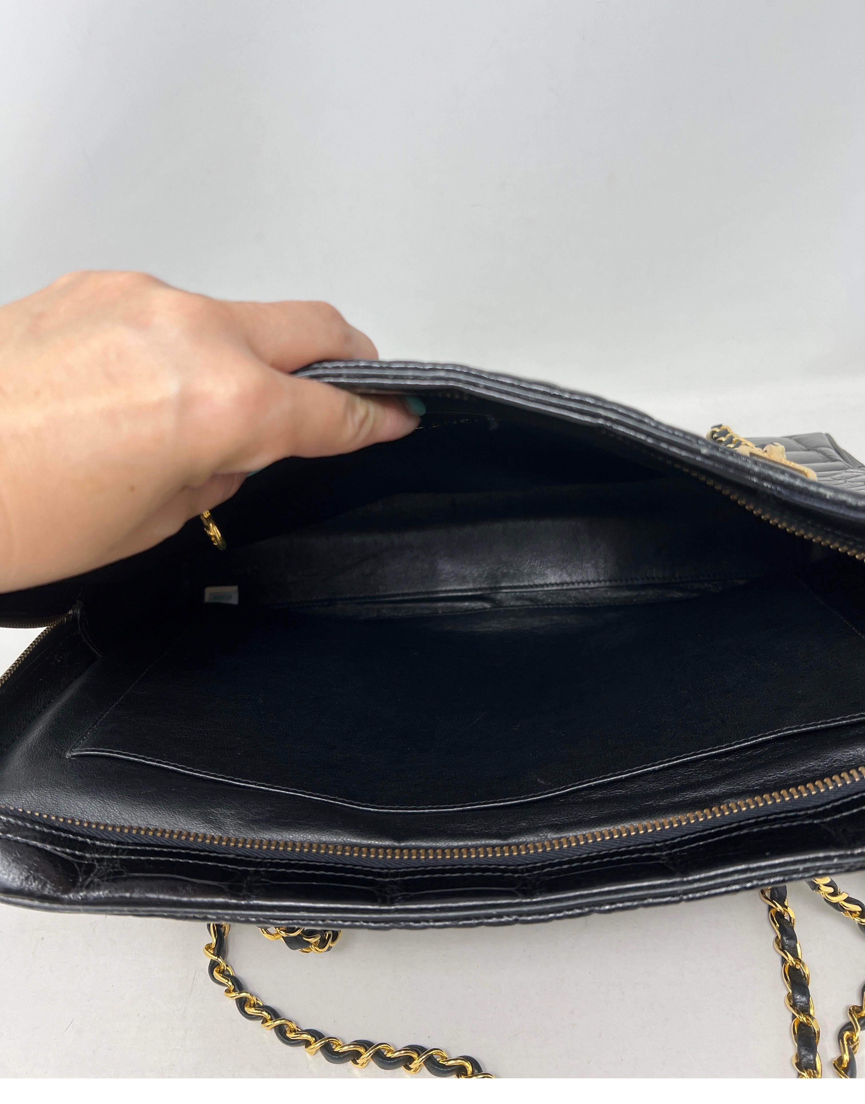 Chanel Vintage Alligator Bag 8