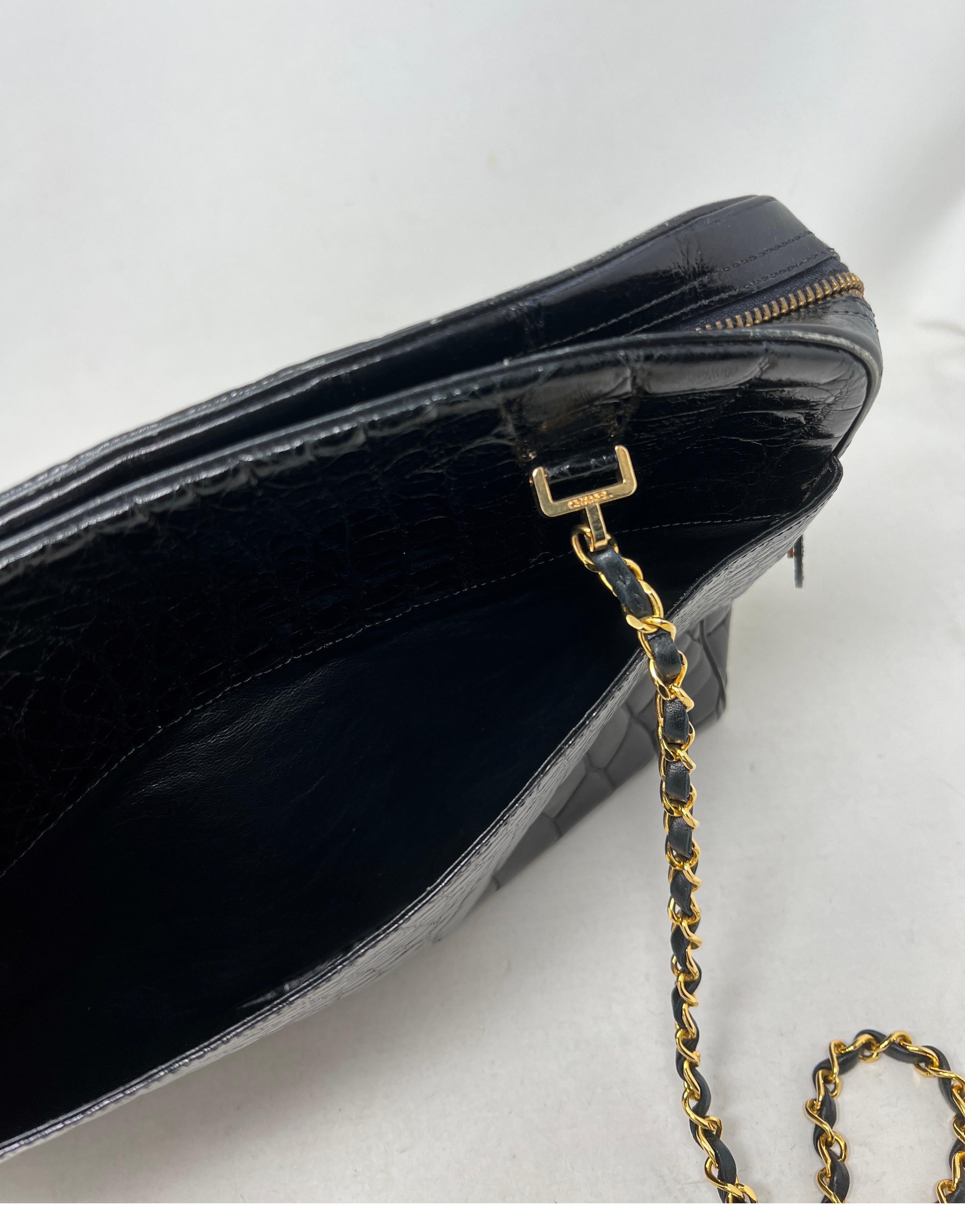 Chanel Vintage Alligator Bag 10