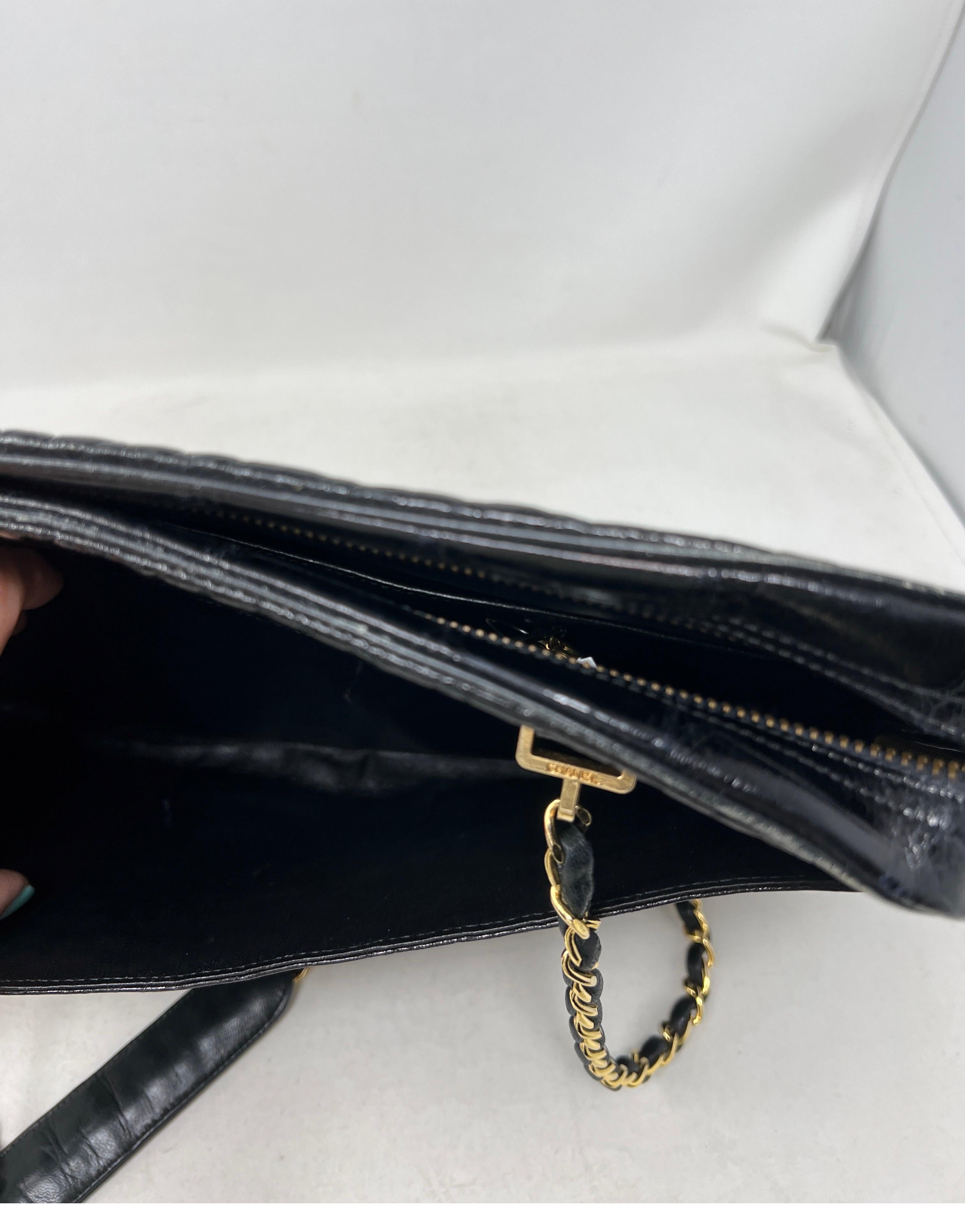 Chanel Vintage Alligator Bag 11