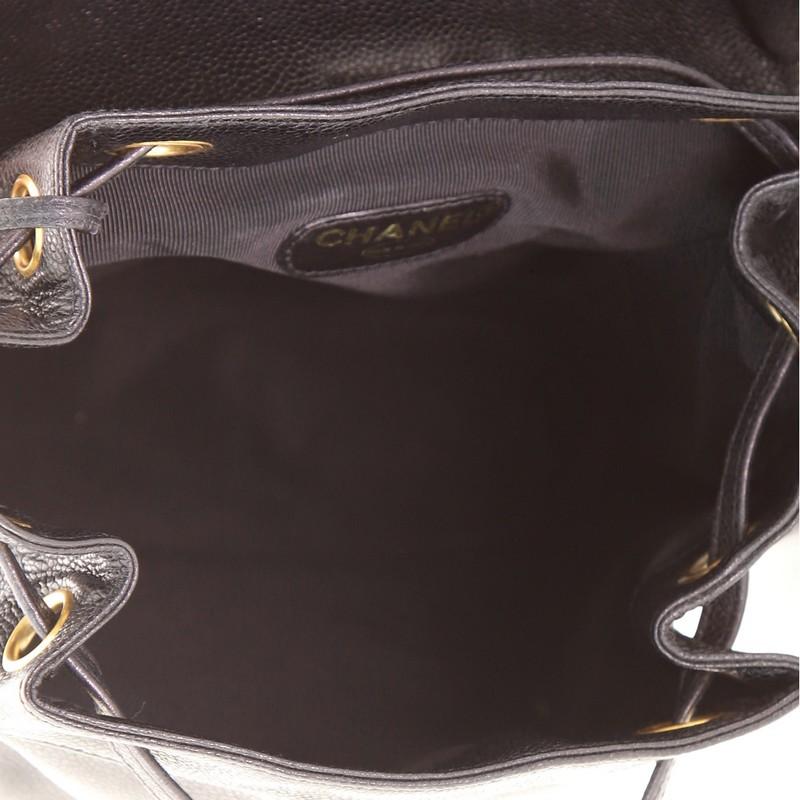 Mochila Chanel Vintage Caviar Mediana 1
