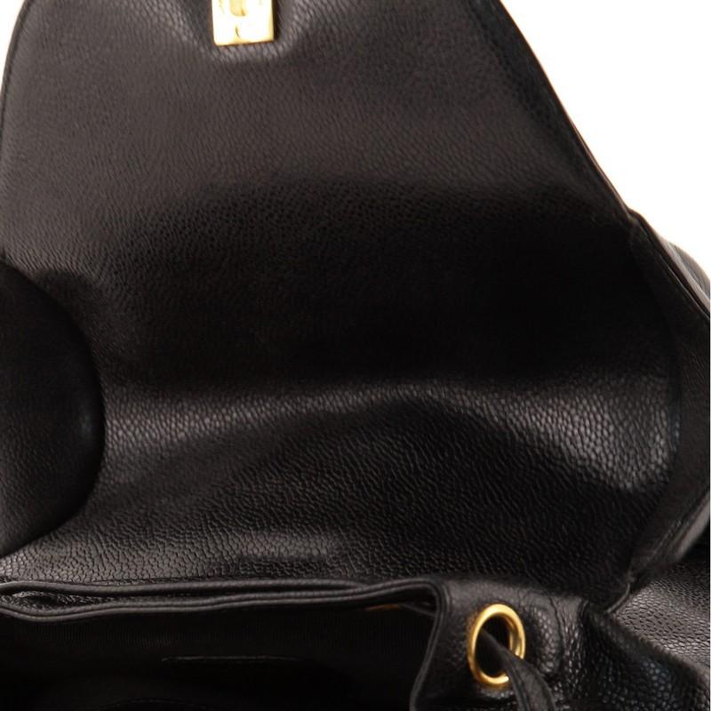 Mochila Chanel Vintage Caviar Mediana 3