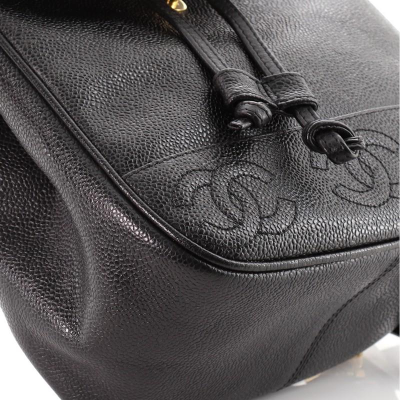 Chanel Vintage Backpack Caviar Small 3