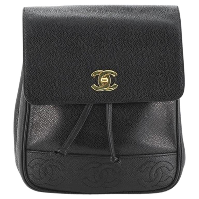 Chanel Vintage Backpack Caviar Small