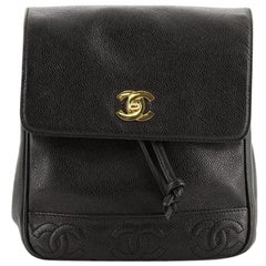 Chanel Vintage Rucksack Kaviar Klein