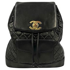 Vintage Chanel Backpacks - 65 For Sale on 1stDibs  chanel duma backpack, chanel  duma backpack caviar, chanel black leather backpack