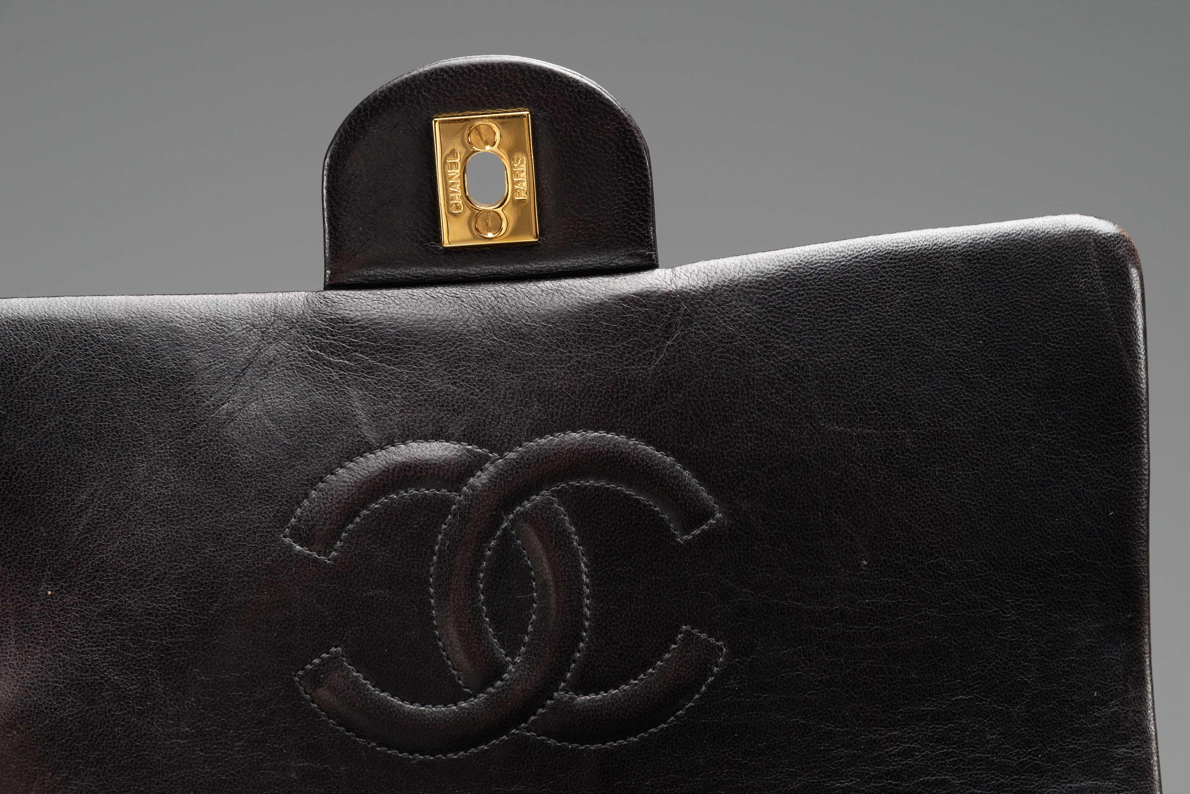 Chanel Vintage Backpack Lambskin 24k Gold-Plated Hardware RARE 5