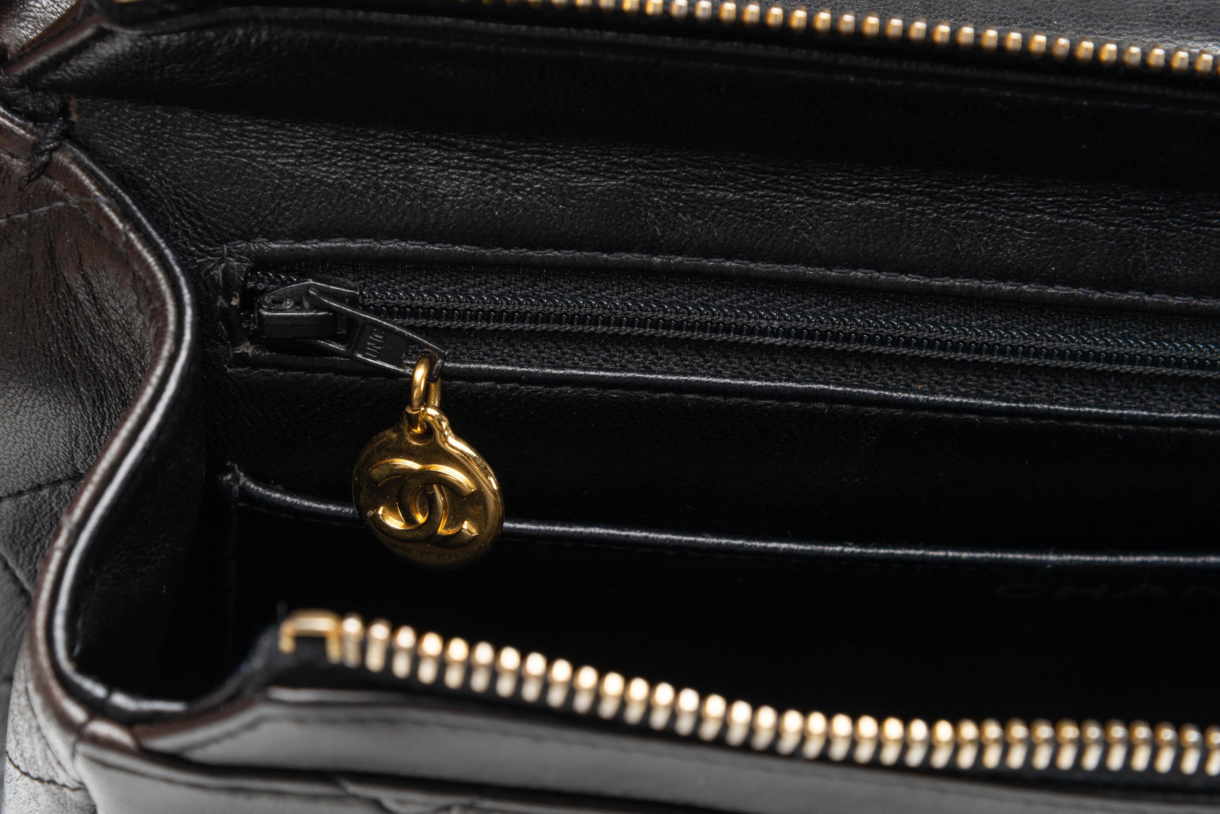 Chanel Vintage Backpack Lambskin 24k Gold-Plated Hardware RARE 6