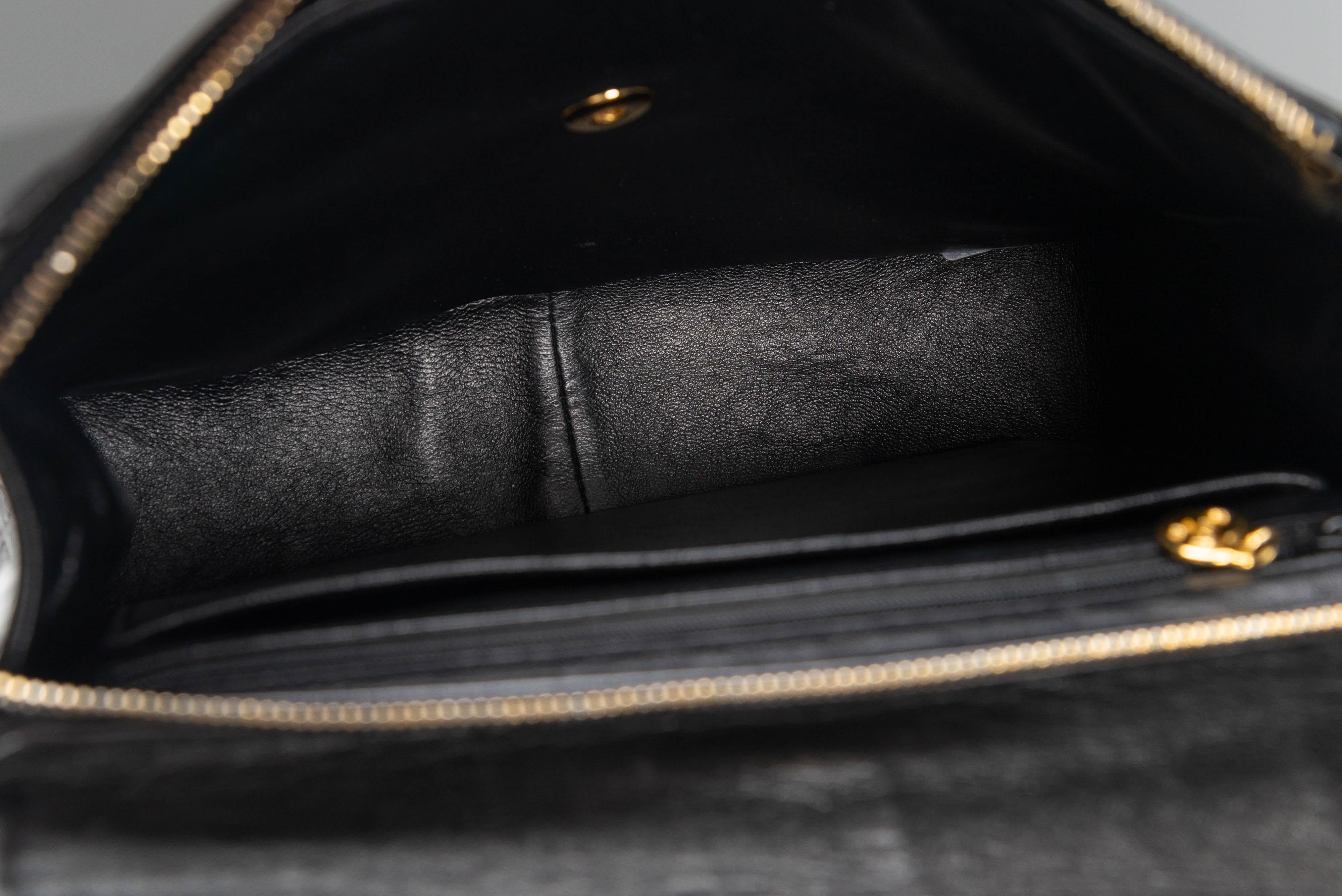 Chanel Vintage Backpack Lambskin 24k Gold-Plated Hardware RARE 8