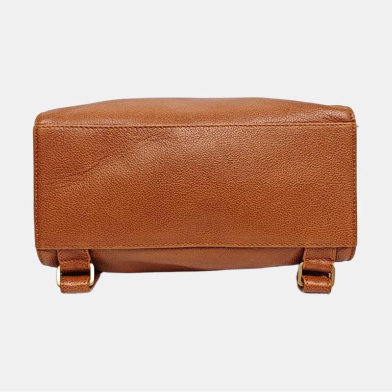 Chanel Vintage Backpack Tan Brown Caviar Leather Gold Hardware 1997-99 en vente 1