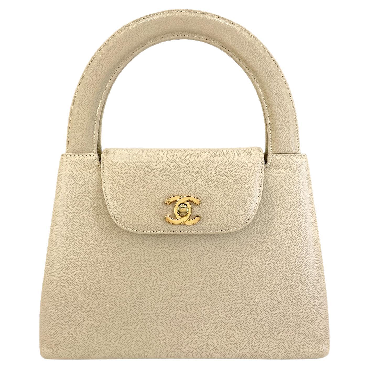 Chanel vintage lambskin mini kelly flap bag best sale