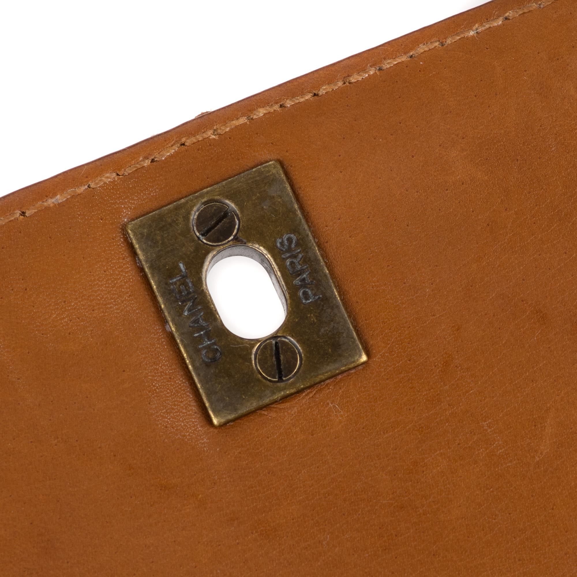 Handbag Chanel  Vintage in Beige lambskin ! 5