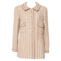 Vintage Chanel Numbered Haute Couture Houndstooth Jacket – Recess