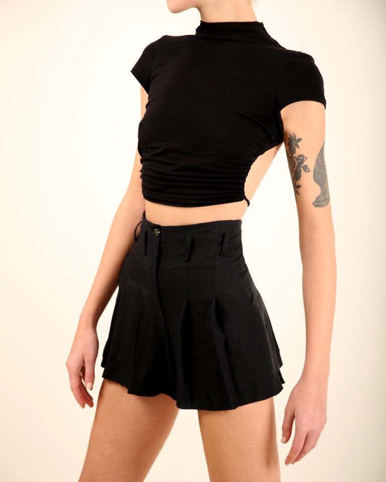 Chanel Skirt 2023 SS, Navy, 34