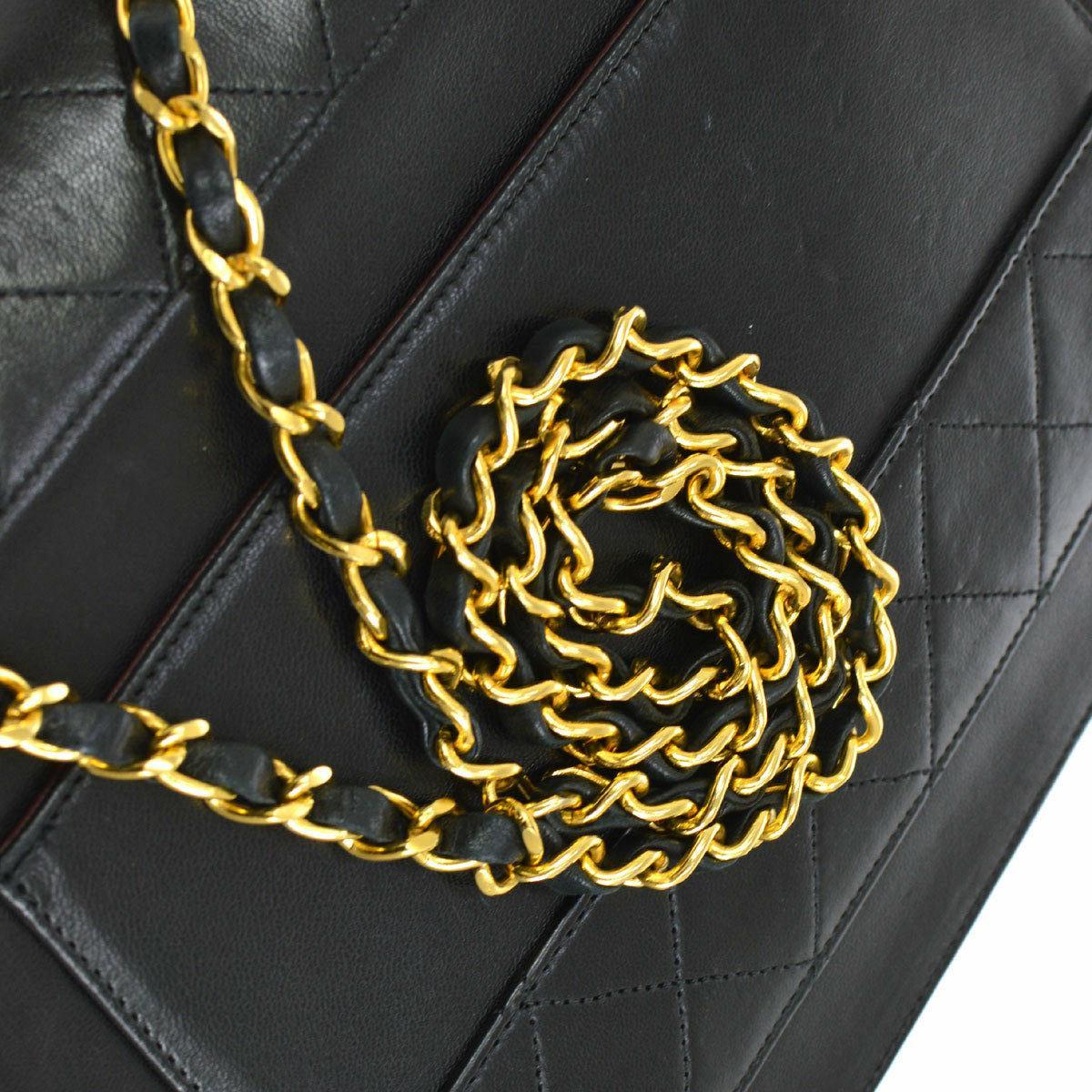 Chanel Vintage Black Leather Gold Box Small Kelly Evening Shoulder Flap Bag

Leather
Gold tone hardware
Leather lining
Date code present
Made in France
Shoulder strap drop 17