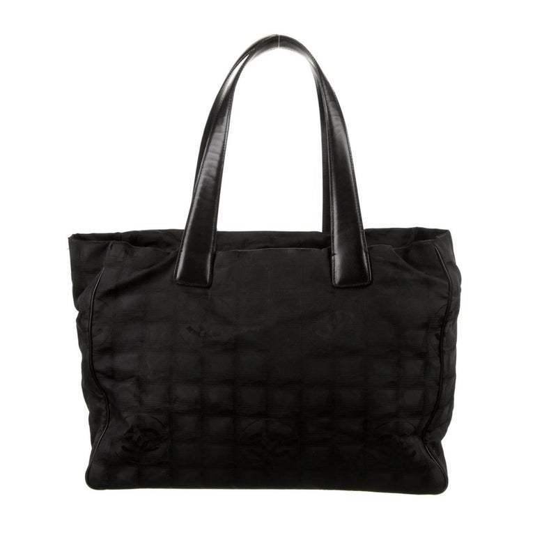 Chanel nylon hand pochette bag hotsell