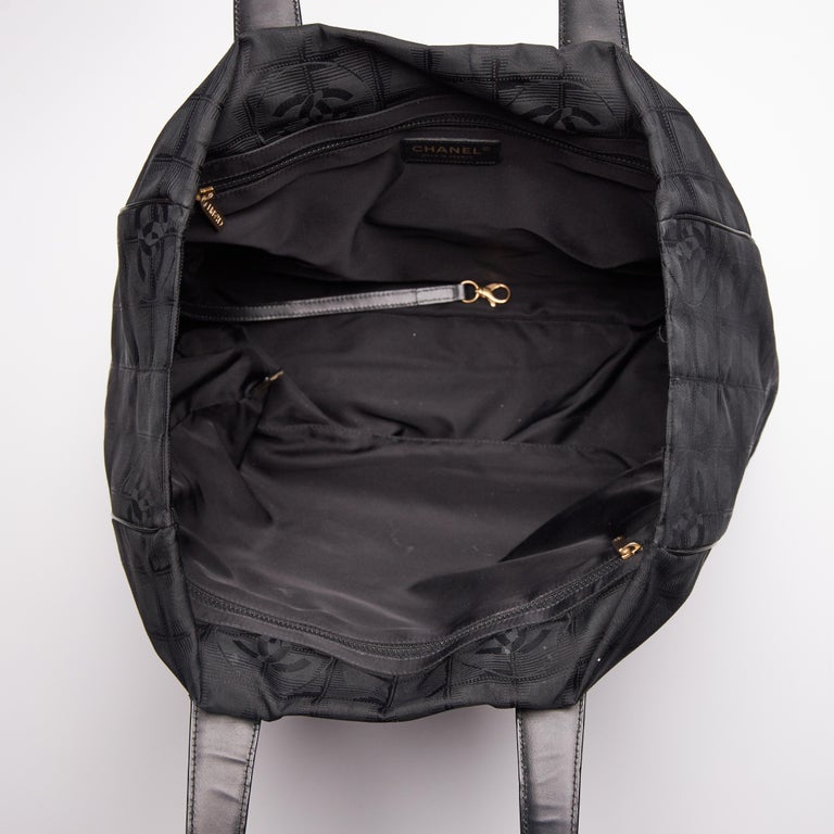  CHANEL Old Travel Line Backpack, Nylon, Women's