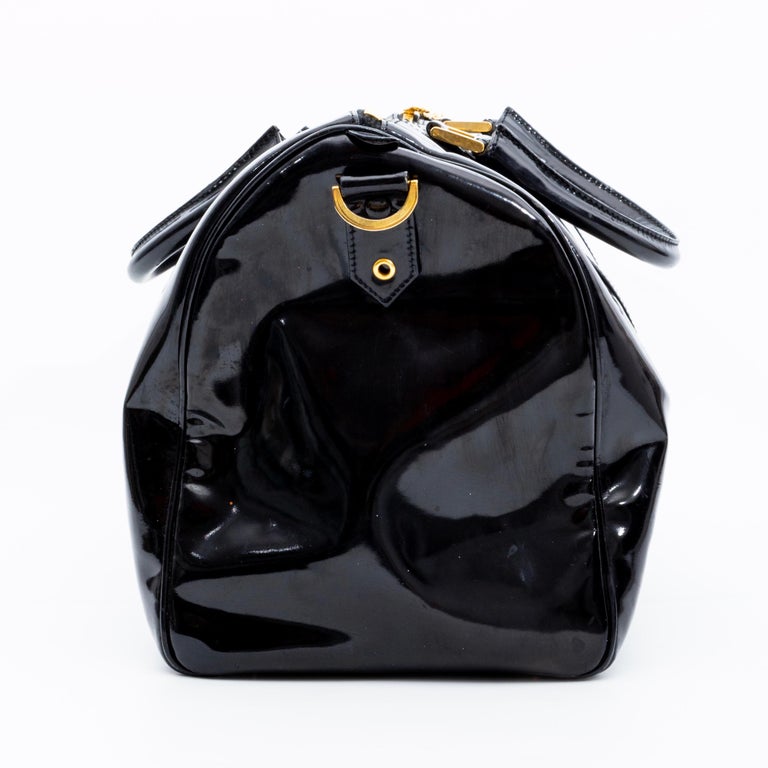 Patent leather travel bag Chanel Black in Patent leather - 28670191