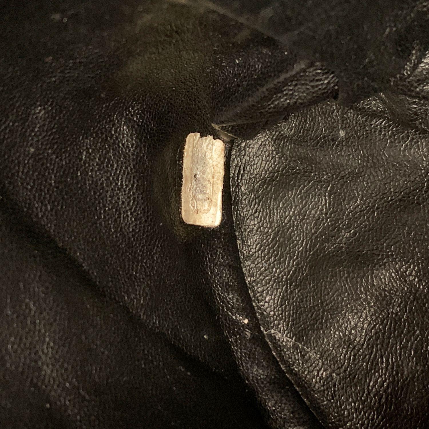 Chanel Vintage Black Quilted Leather Small Backpack Shoulder Bag 12