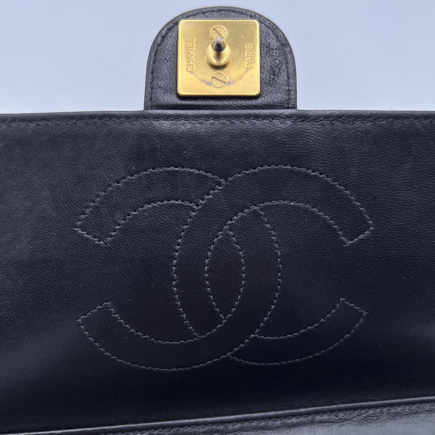 Women's Chanel Vintage Black Quilted Leather Timeless Mini Shoulder Bag