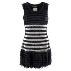 Chanel Vintage Black & White pvc Mini Dress