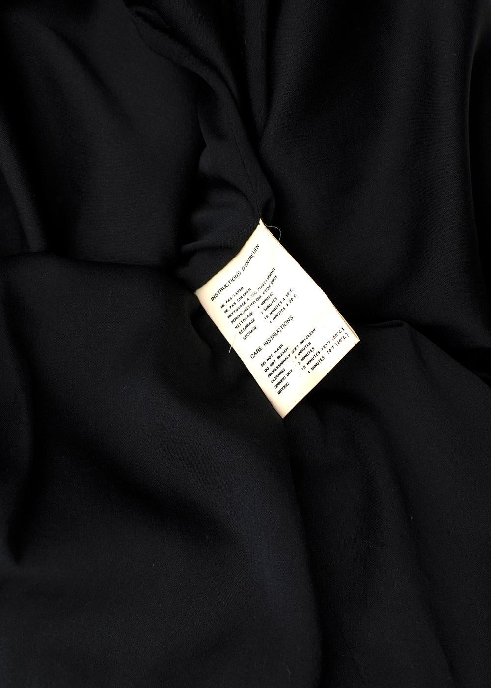 Chanel Vintage Black & White Woven Mini Dress For Sale 1