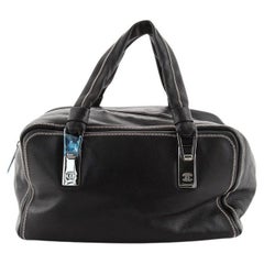 Chanel Vintage Bowler Bag Lambskin Medium
