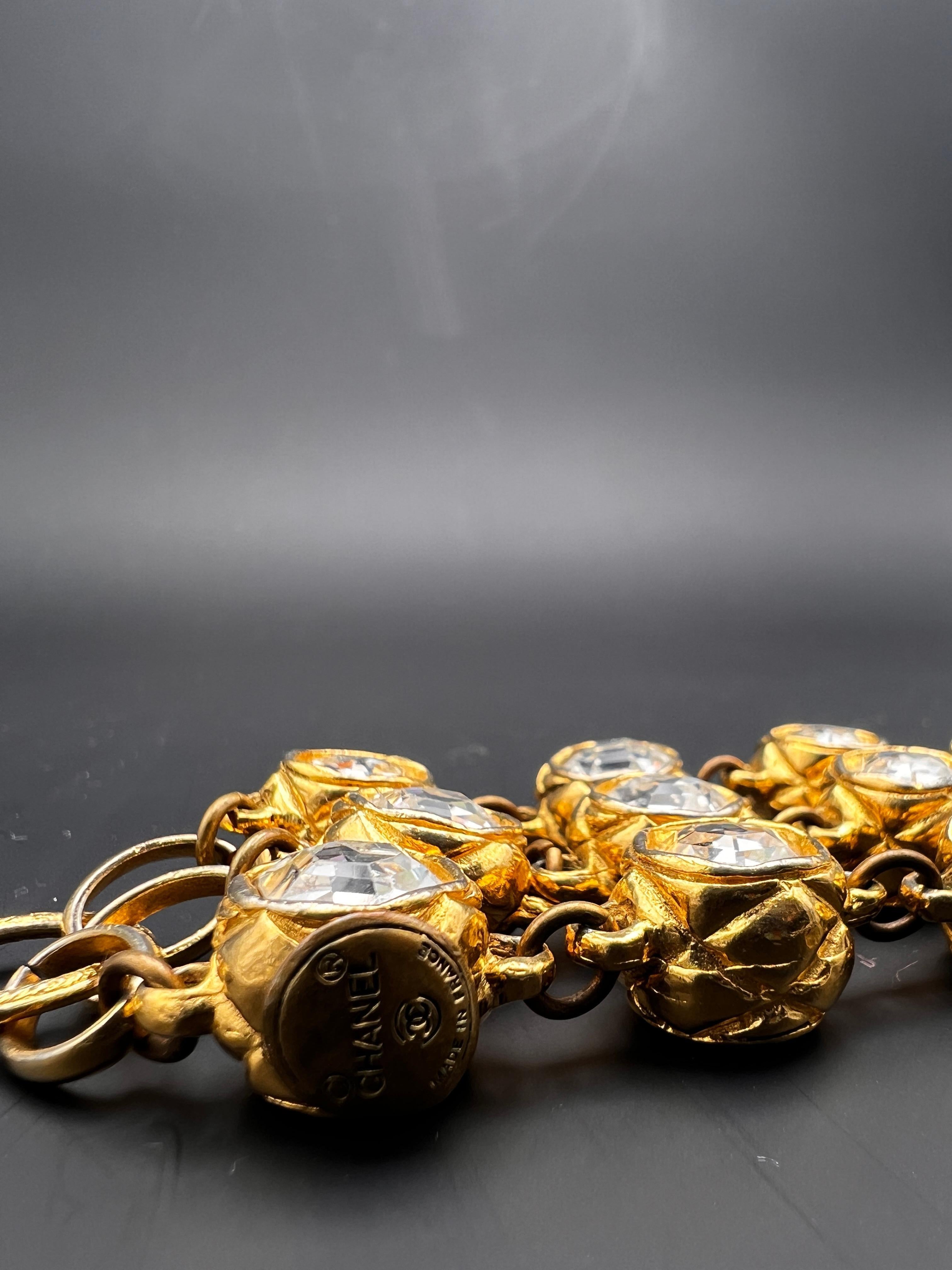 Chanel vintage Bracelet 1980 Paris For Sale 2
