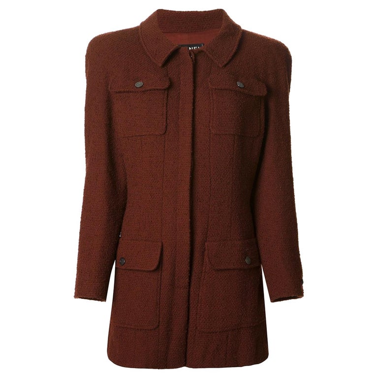 Vintage red wool suit 90's 10 The Limited