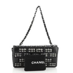 Chanel Vintage Brick Reissue Flap Bag Tweed and Leather Medium