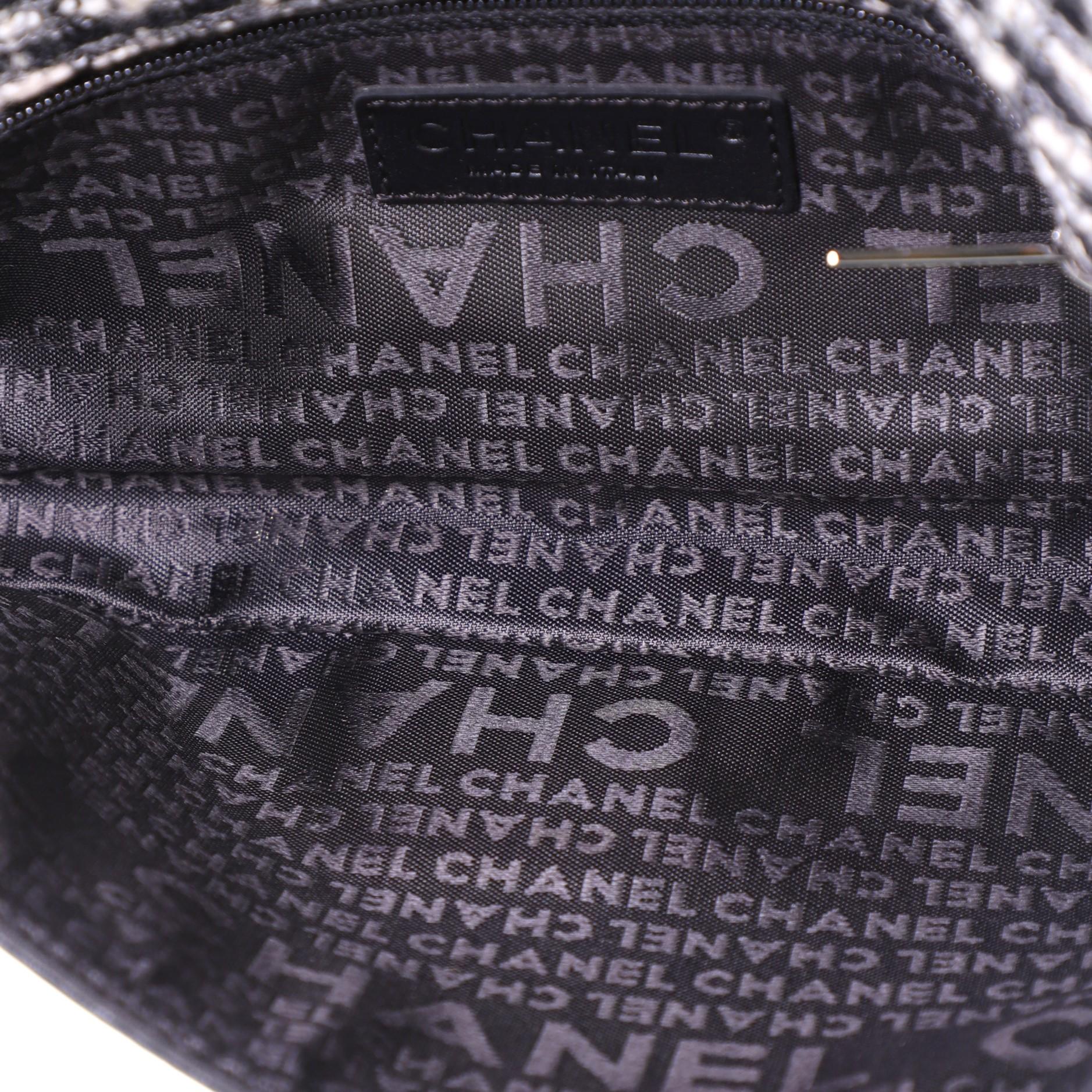 Chanel Vintage Brick Reissue Flap Bag Tweed and Leather Medium 1