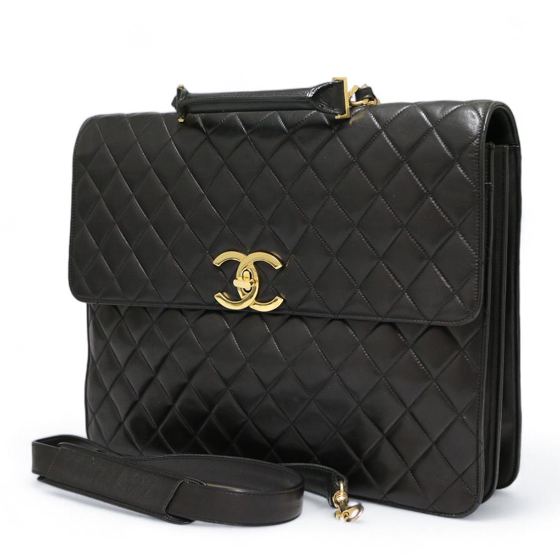 Chanel vintage Aktentasche im Angebot 6