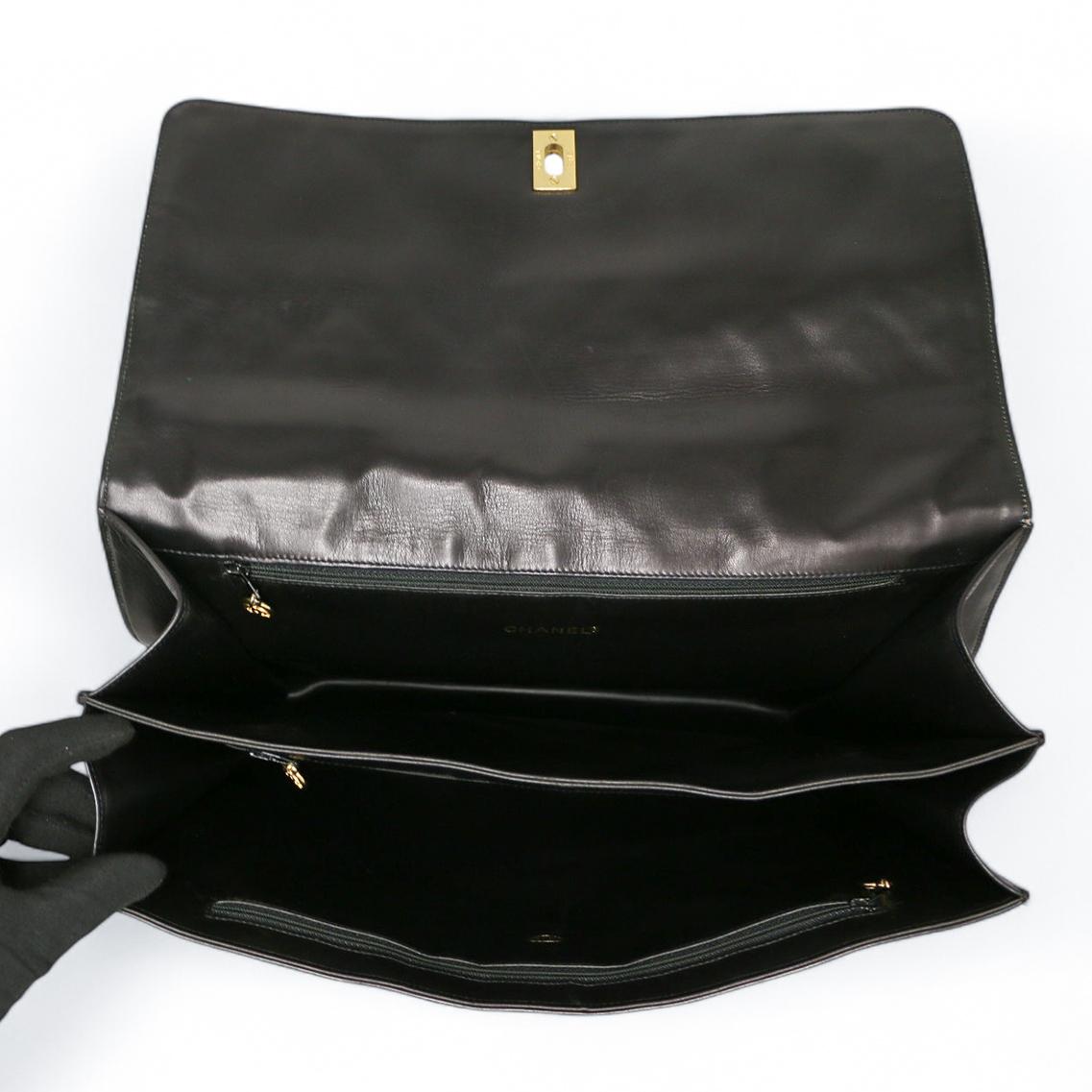 Chanel vintage Aktentasche im Angebot 3