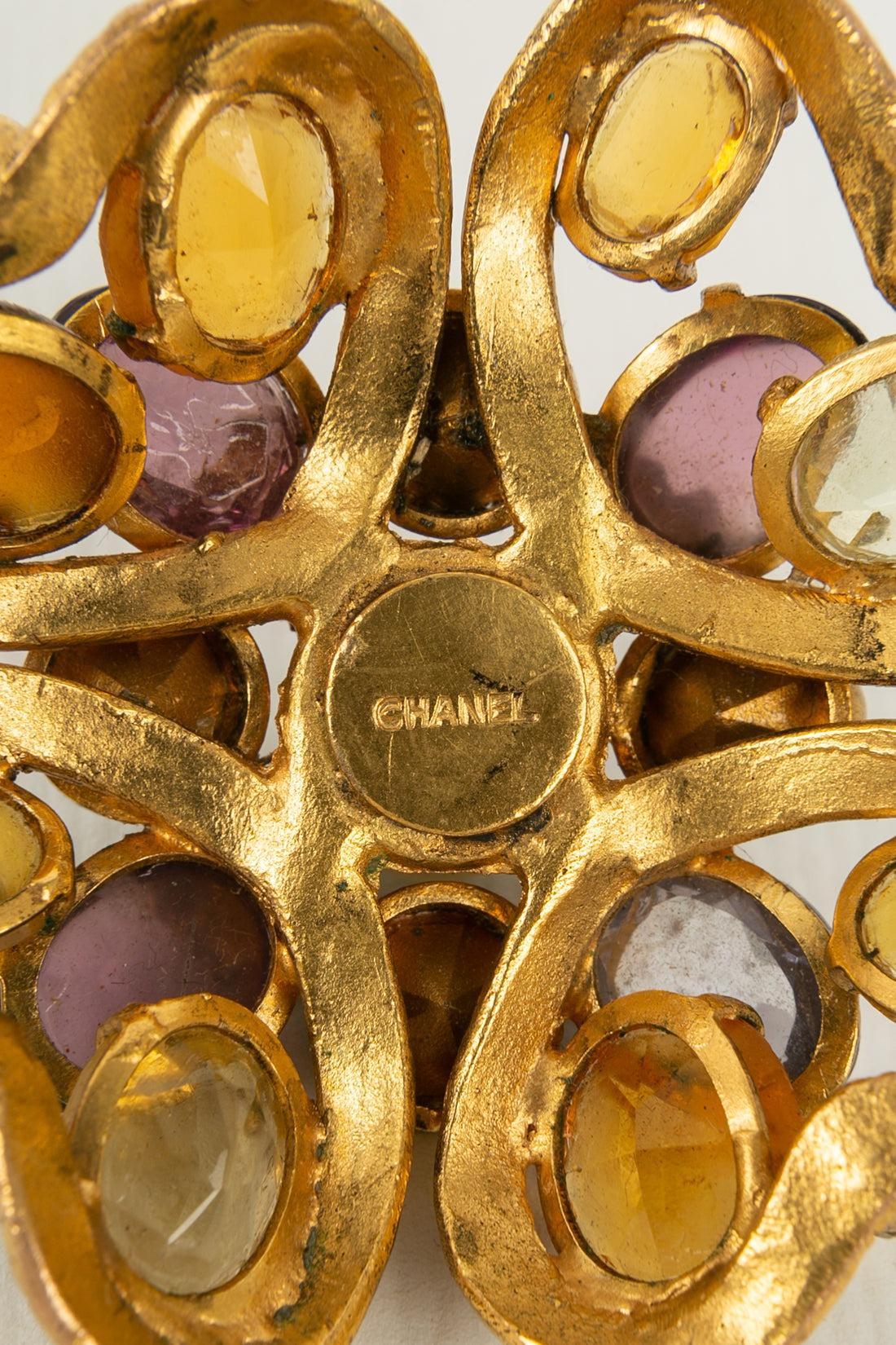 Chanel Vintage Brooch For Sale 3