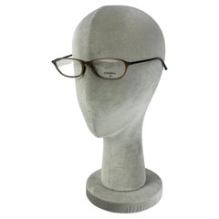Gafas de lectura Chanel Vintage marrones y tostadas