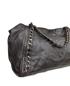 Chanel Vintage Brown Shoulder Bag