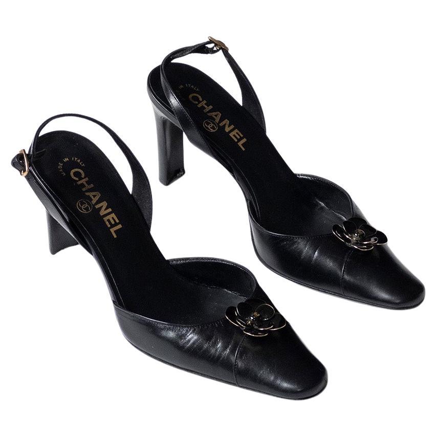 Chanel heels sale best sale