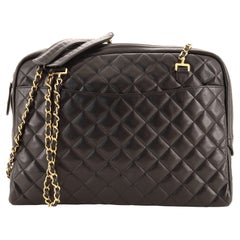 Chanel Vintage Camera Bag Quilted Leather Large Chanel Vintage Camera Bag Quilted Leather Large