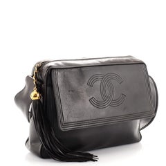 Chanel Vintage Camera Tassel Bag Lambskin Medium