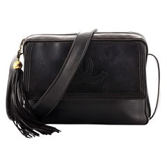 Chanel Vintage Camera Tassel Bag Lambskin Medium