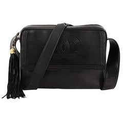 Chanel Vintage Camera Tassel Bag Lambskin Medium