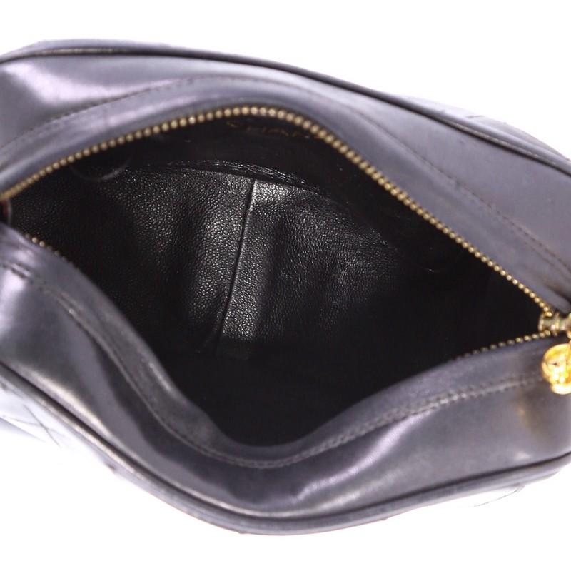 Chanel Vintage Camera Tassel Bag Quilted Leather Mini 5