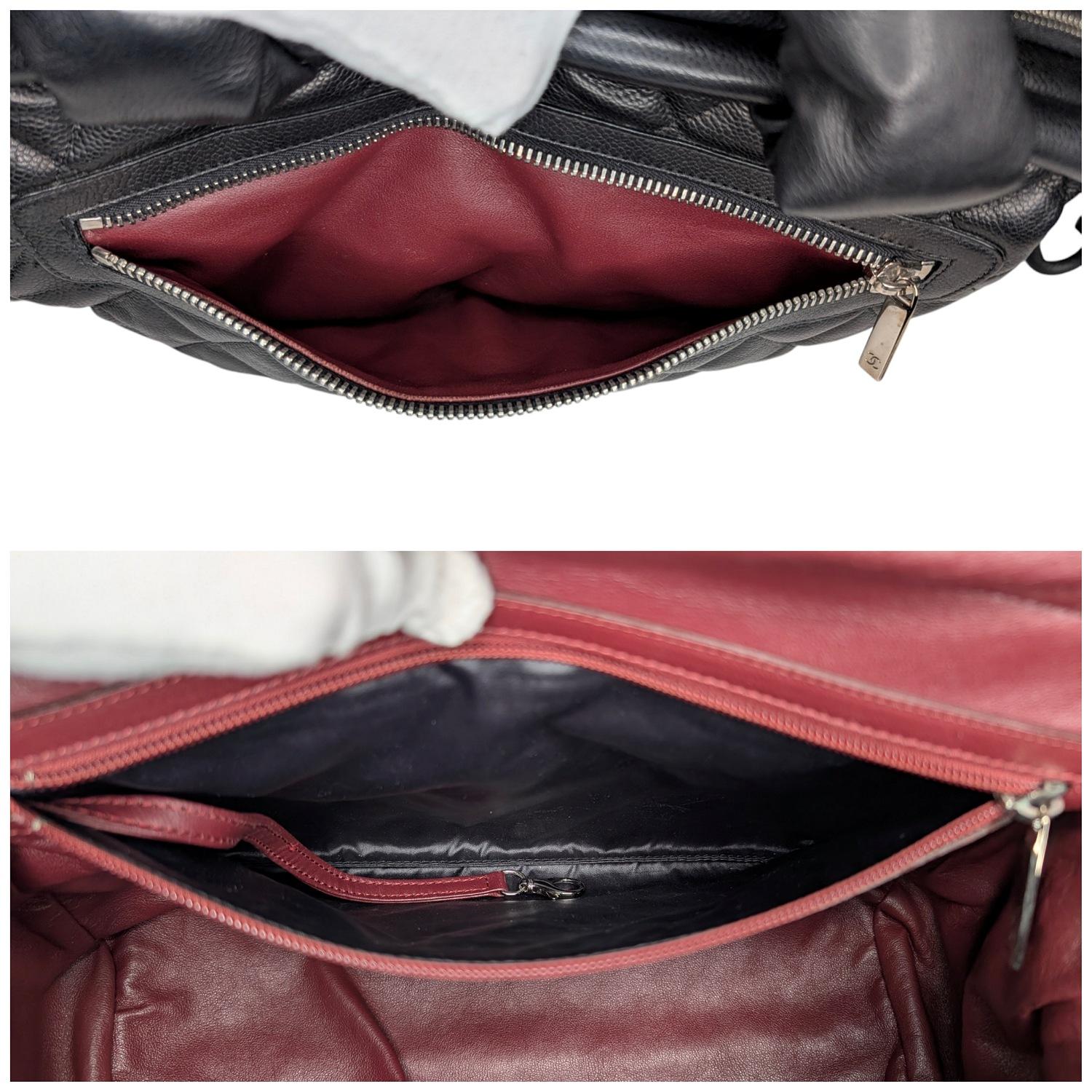 Chanel Vintage Caviar Leather Coco Cocoon Bowler Bag 5