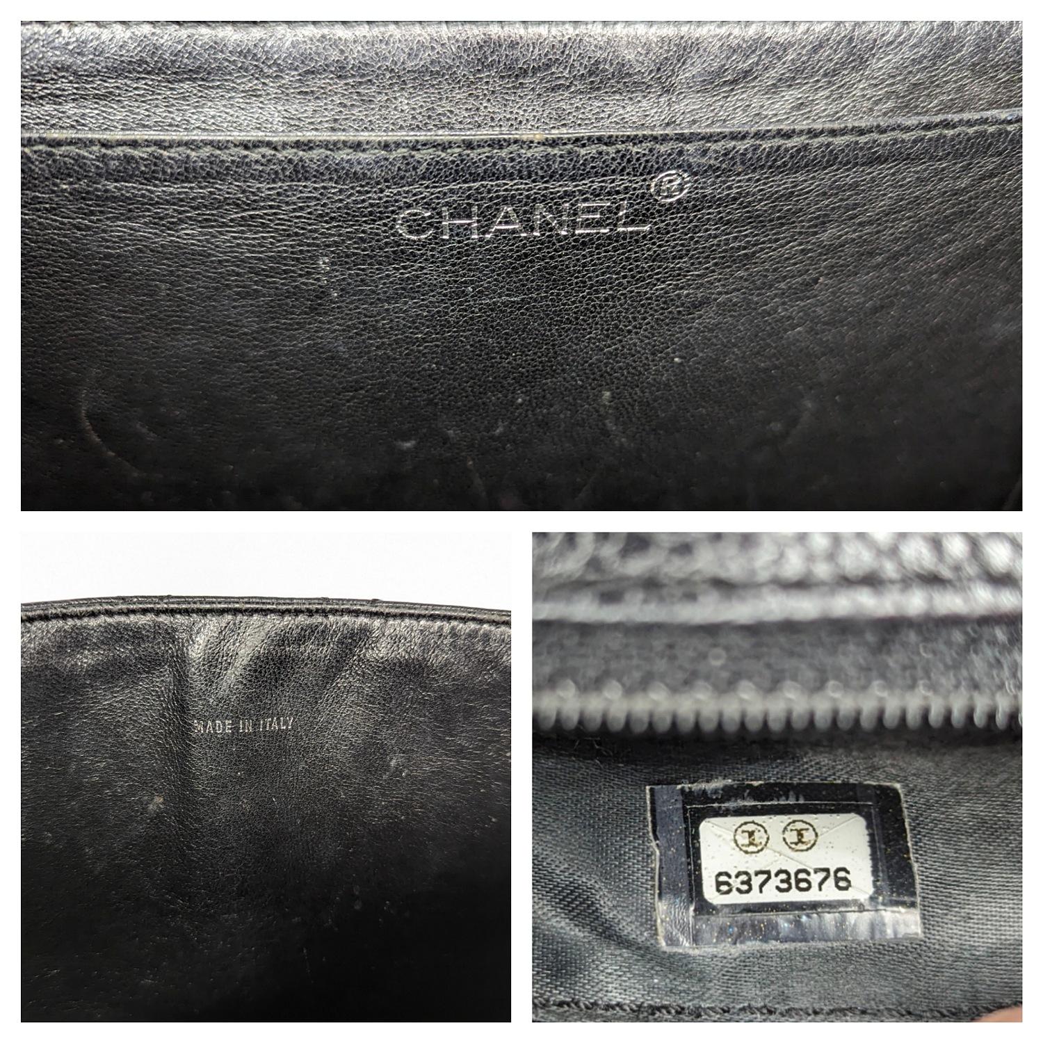Chanel Vintage Caviar Acolchado Kelly Bolso de Asa Superior 4