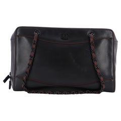 Chanel Vintage CC Camera Bag Leather Large