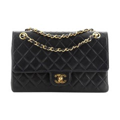 Chanel Vintage CC Chain Flap Bag Quilted Lambskin Medium